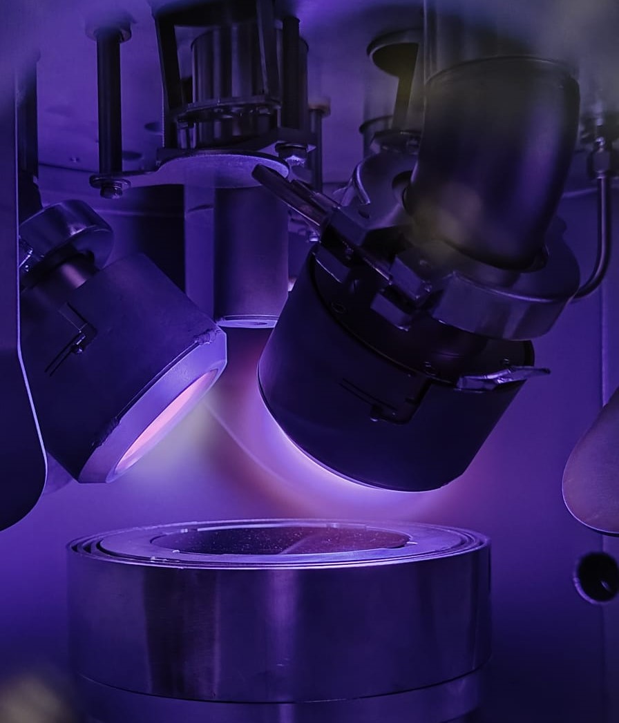 Machine de co-déposition de nanoparticules par pulvérisation cathodique magnetron