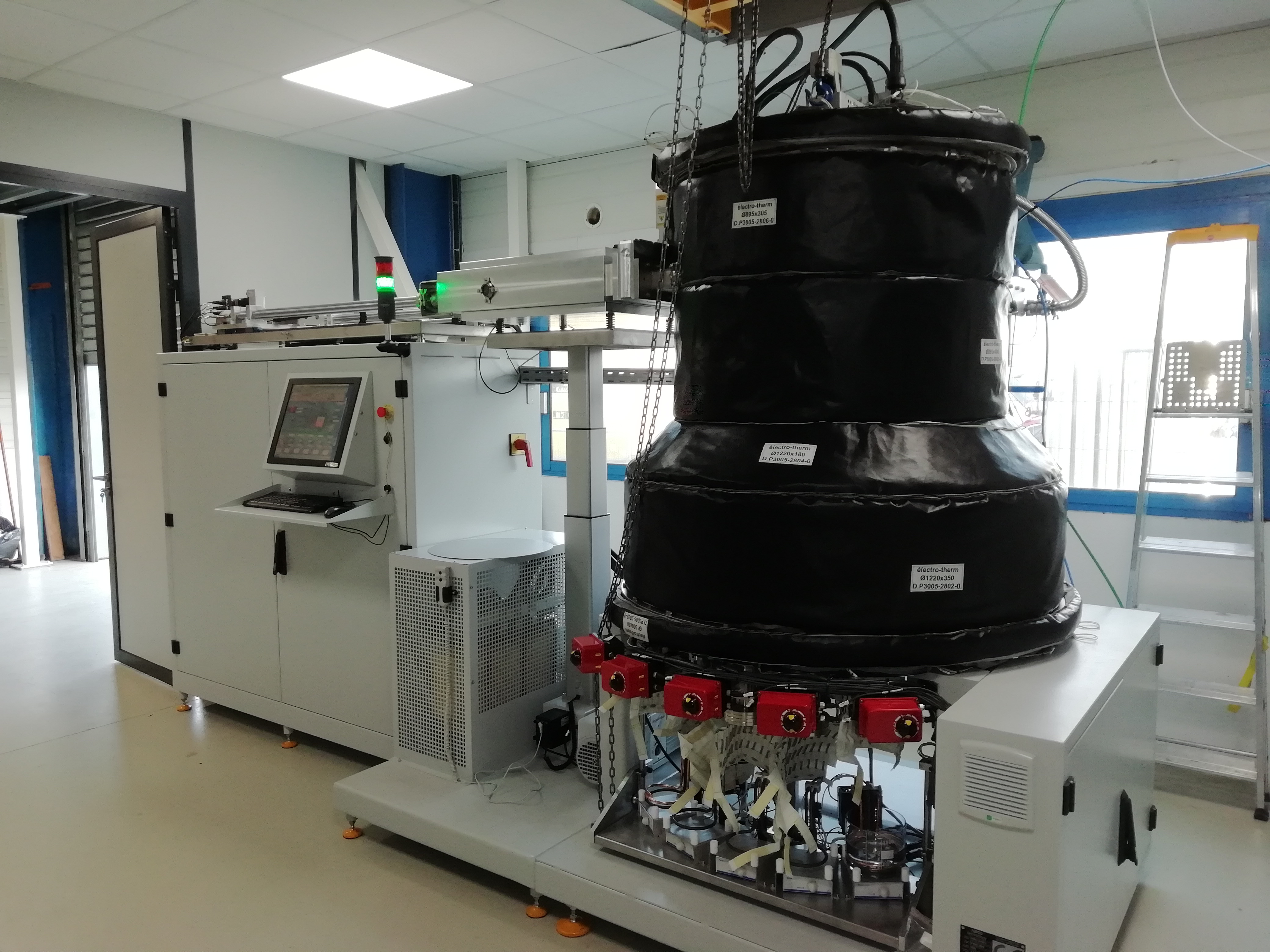 Machine de dépôt d'oxydes CBVD - oxides deposition machine